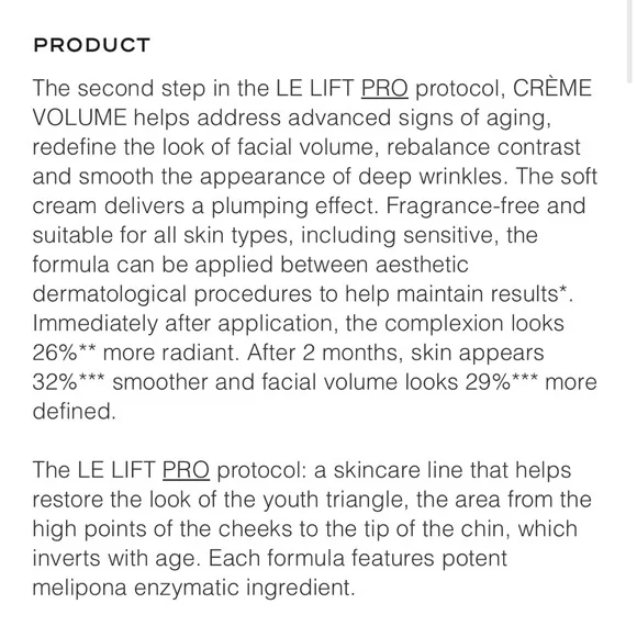 NIB Chanel Le Lift Pro Crème Volume - Picture 3 of 8